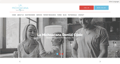 Desktop Screenshot of lamichoacanadentalclinic.com